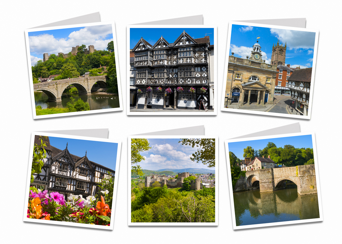 Square greetings cards